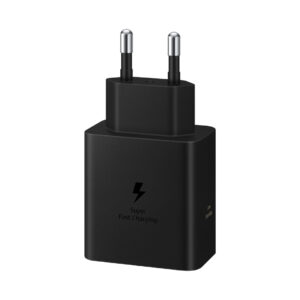מטען קיר מהיר Samsung Super Fast Travel Charger  60W  USB Type-C – צבע שחור
