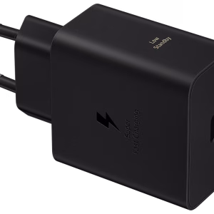 מטען קיר מהיר Samsung Super Fast Travel Charger  60W  USB Type-C – צבע שחור