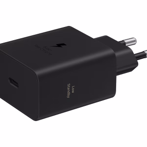 מטען קיר מהיר Samsung Super Fast Travel Charger  60W  USB Type-C – צבע שחור