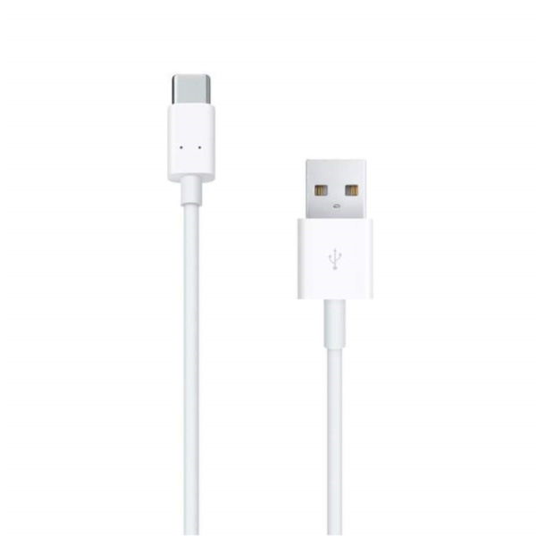 כבל סנכרון וטעינה מחיבור USB לחיבור Samsung – Type-C- באורך 0.8 מטר – צבע לבן