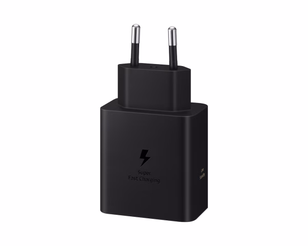 מטען קיר מהיר Samsung Super Fast Travel Charger  60W  USB Type-C – צבע שחור
