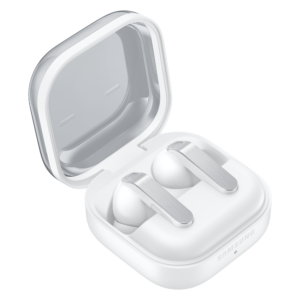 אוזניות אלחוטיות Samsung Galaxy Buds4 Pro (SM-R640) – צבע לבן  – שנה אחריות יבואן רשמי סאני