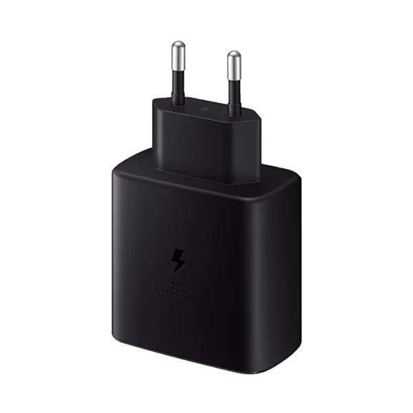 מטען קיר מהיר Samsung Super Fast Travel Charger 45W  USB Type-C – צבע שחור