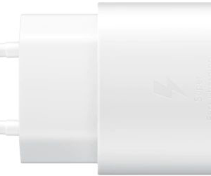 מטען קיר מהיר Samsung Super Fast Travel Charger 25W  USB Type-C – צבע לבן