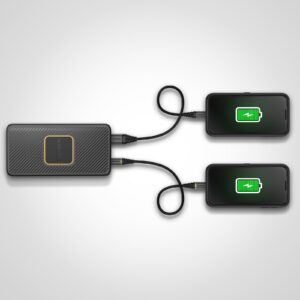 סוללה ניידת  אלחוטית OtterBox דגם Qi 15K mAh