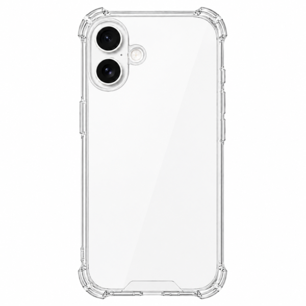 כיסוי סיליקון ל- iPhone 17    – צבע – שקוף