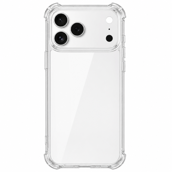 כיסוי סיליקון ל- iPhone 17 Pro   – צבע – שקוף