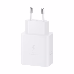 מטען קיר מהיר Samsung Super Fast Travel Charger 45W + כבל USB Type-C – צבע לבן