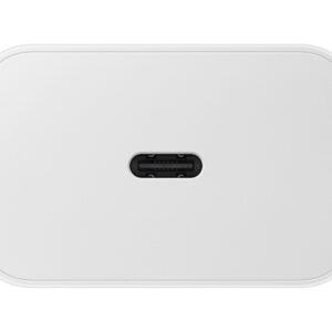 מטען קיר מהיר Samsung Super Fast Travel Charger 45W + כבל USB Type-C – צבע לבן