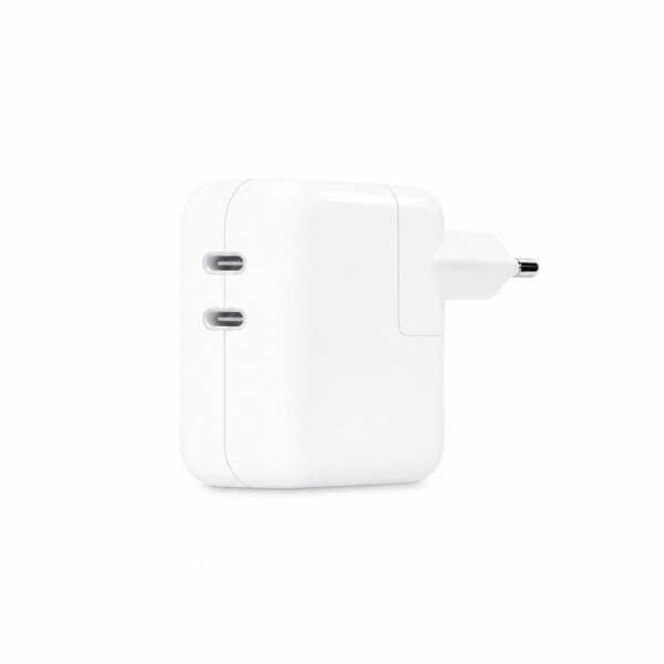 מטען קיר מקורי אפל  Apple 35W עם שתי יציאות USB‑C