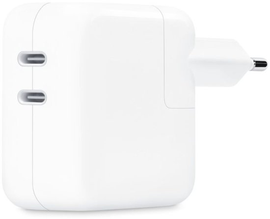 מטען קיר Apple 35W עם שתי יציאות USB-C