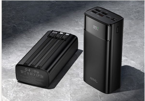 סוללת גיבוי ניידת  ANVIL –  30000mAh | 22.5W  | 20W PD –