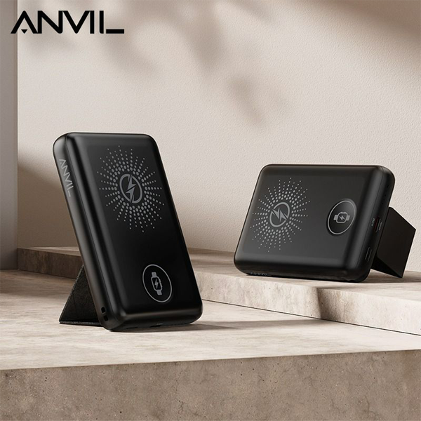 מטען נייד אלחוטי ANVIL AP5 10000mAh באריזה