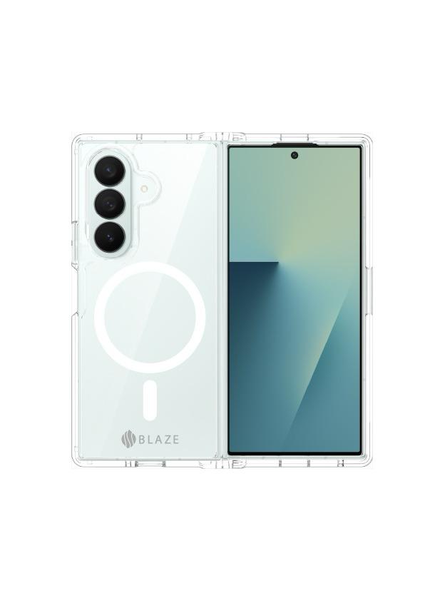 כיסוי סיליקון שקוף ROCK MagSafe ל Samsung Galaxy Z Fold 8 Ultra כולל מגן זכוכית