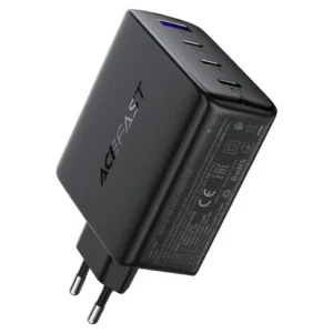 ראש מטען מהיר ACEFAST A94 PD100W מולטי להטענת כל המכשירים במטען אחד צבע שחור - יבואן רשמי