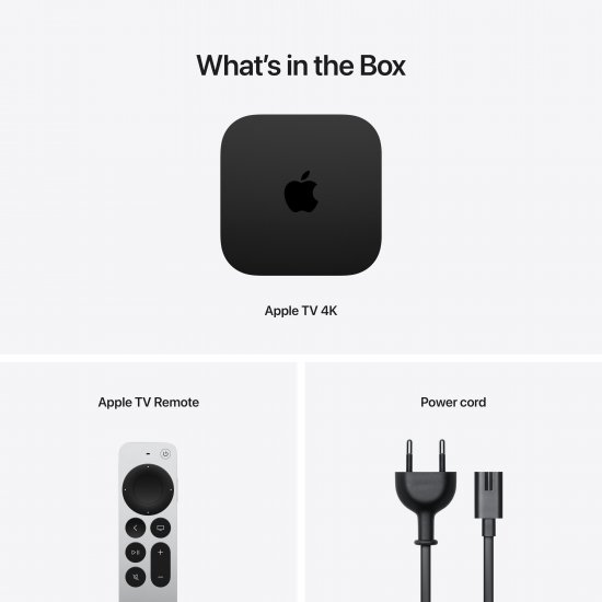סטרימר Apple TV 4K 2022 128GB WiFi+Ethernet 3rd Gen – יבואן רשמי