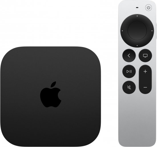 סטרימר Apple TV 4K 2022 128GB WiFi+Ethernet 3rd Gen - יבואן רשמי