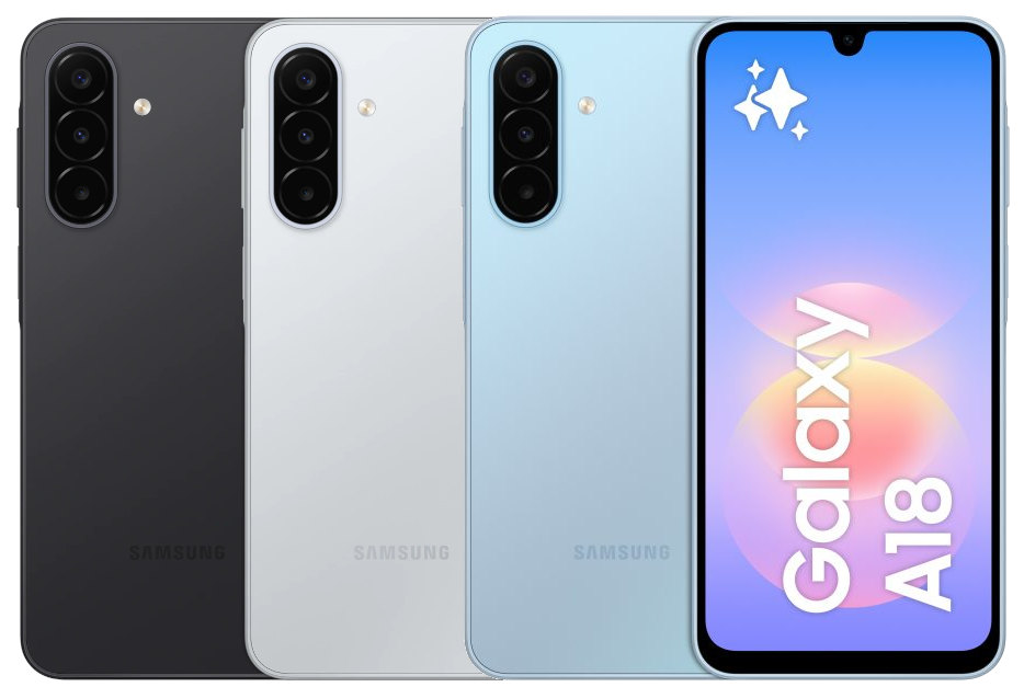 טלפון סלולרי Samsung Galaxy A18 4GB+128GB SM-A185F/DS – יבואן רשמי סאני